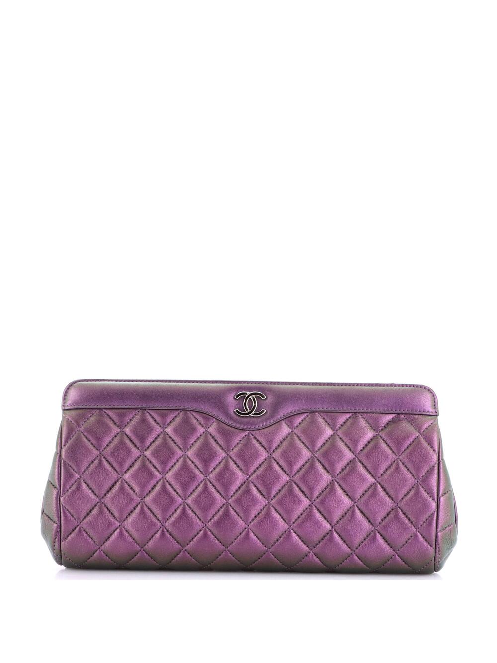 Chanel Cc Frame Clutch Quilted #342984C28B